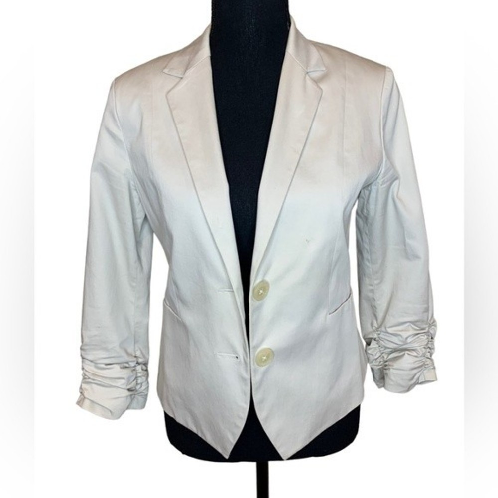 Express Tan 3/4 Sleeve Women's Blazer